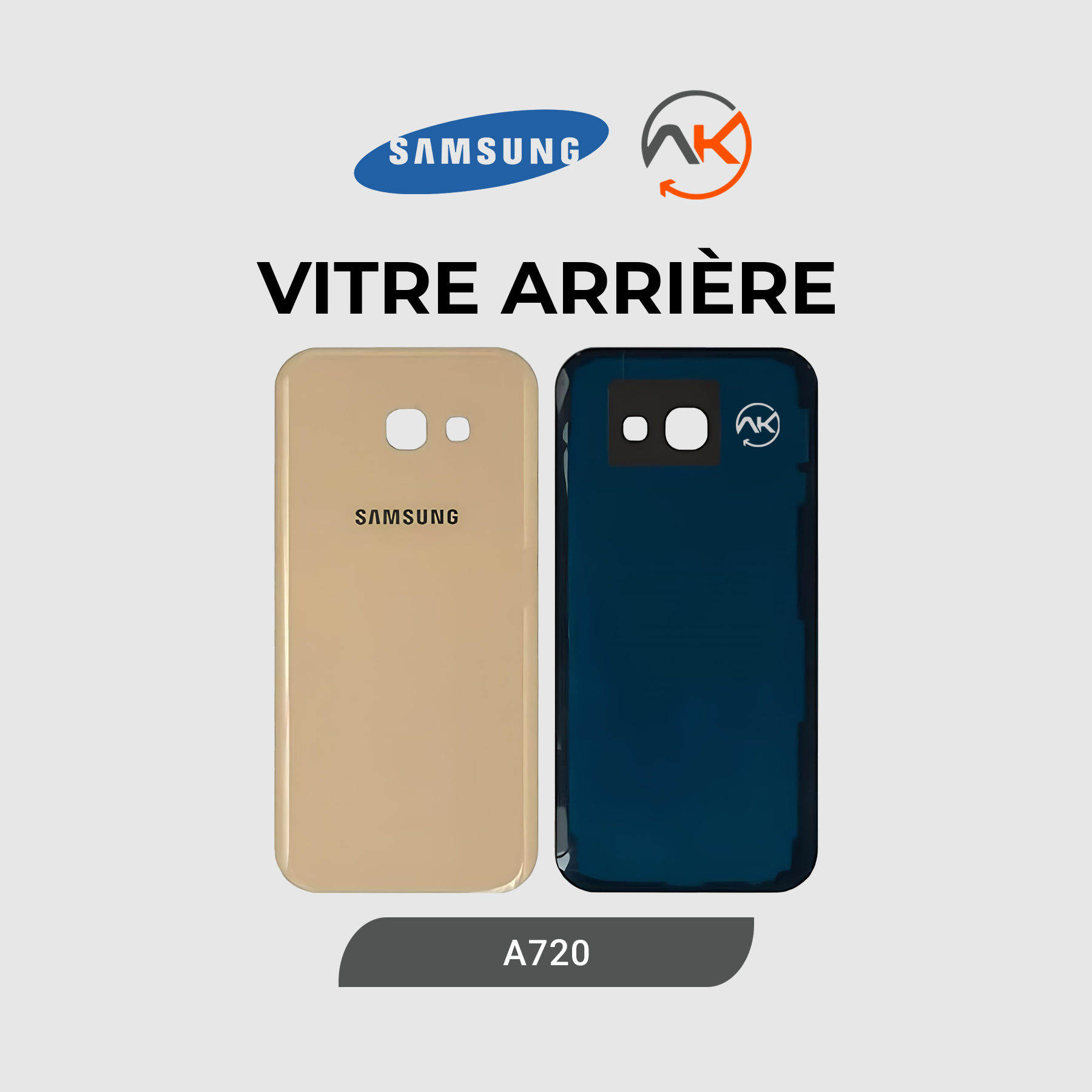 Back Glass Galaxy A720