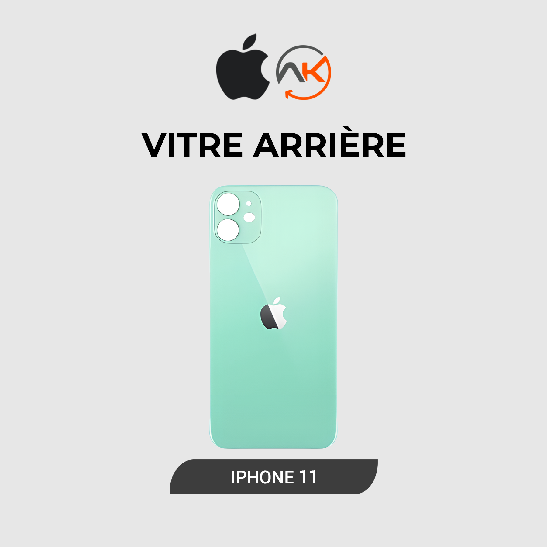 Back Glass Iphone 11