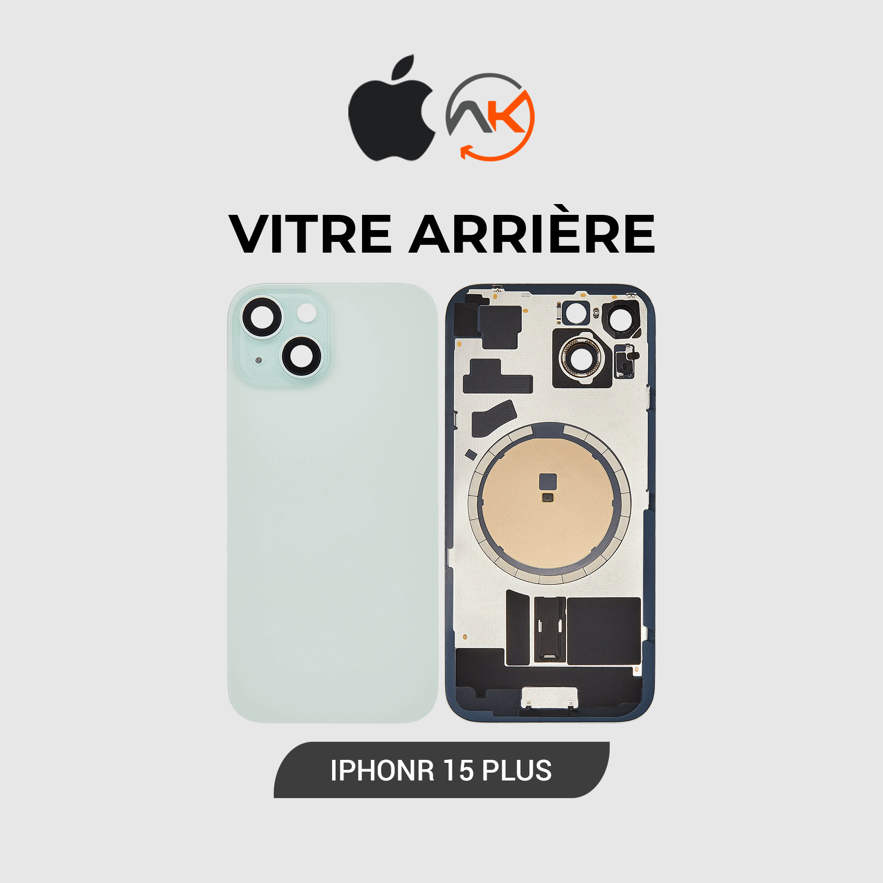 Back Glass Iphone 15 Plus