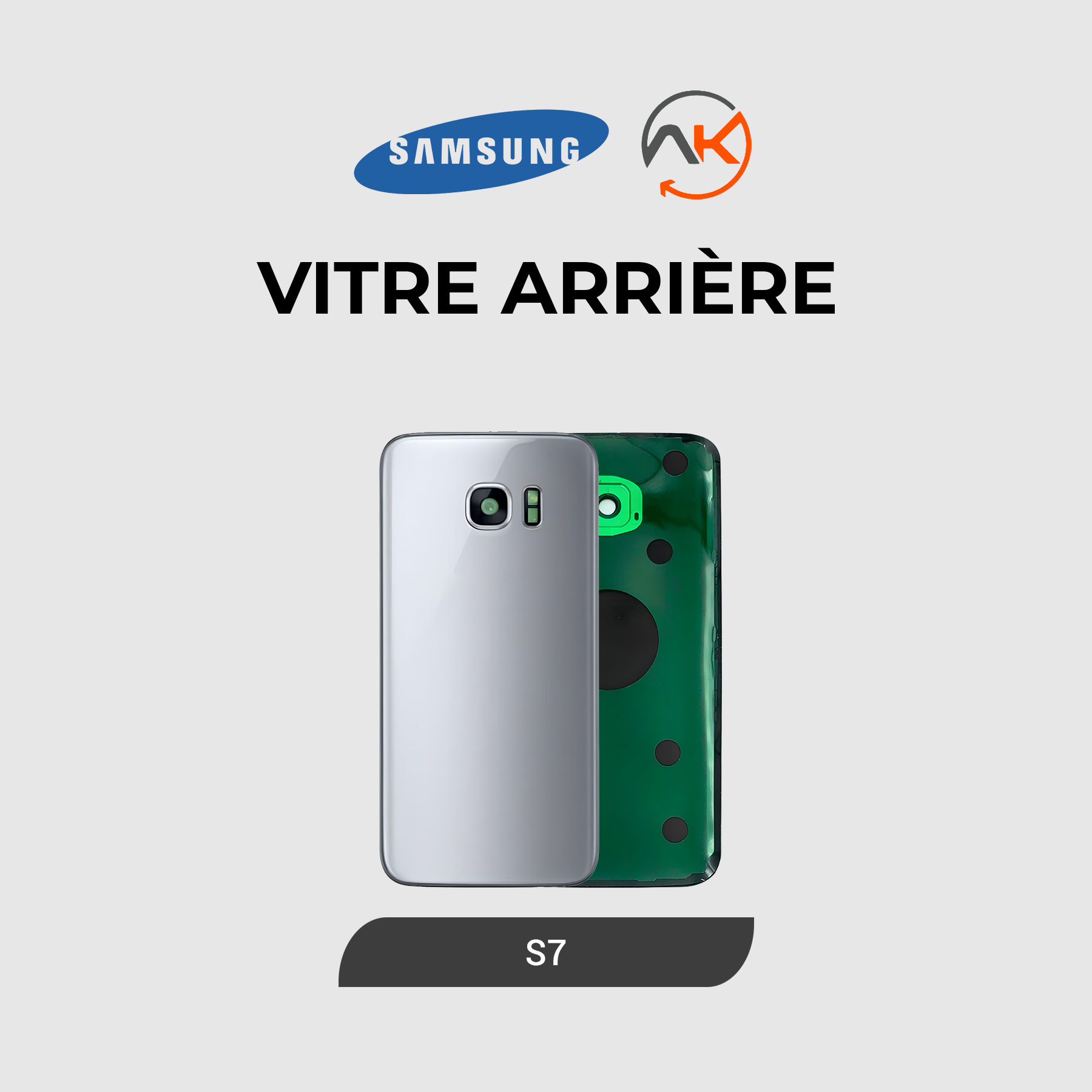 Back Glass Galaxy S7