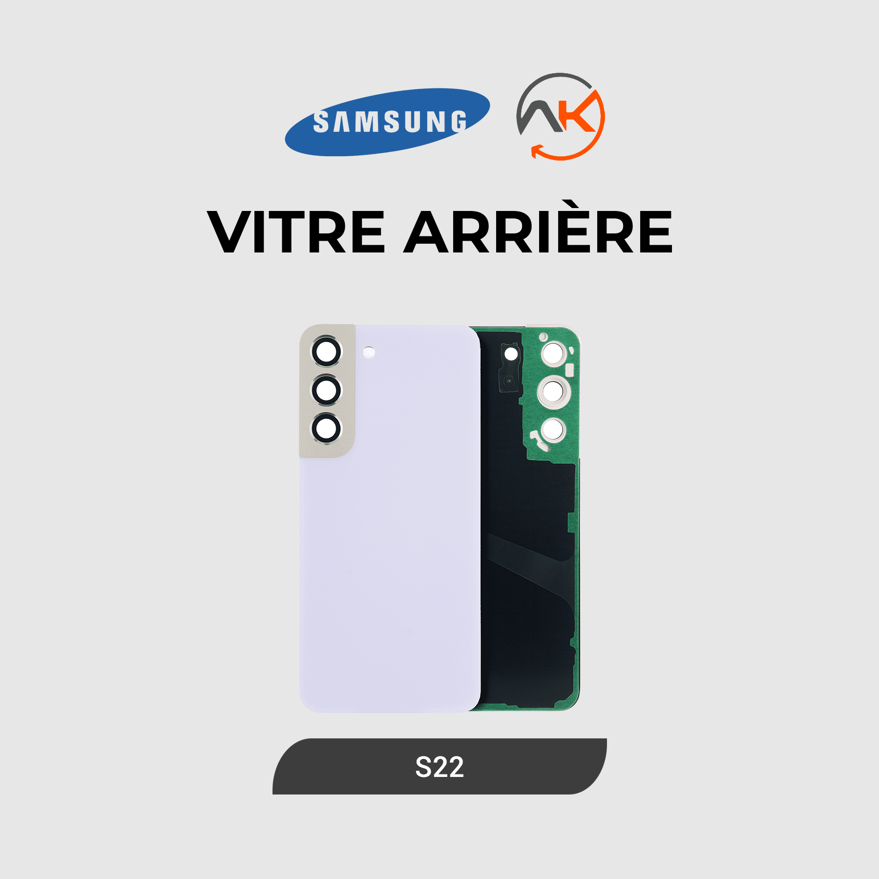 Back Glass Galaxy S22