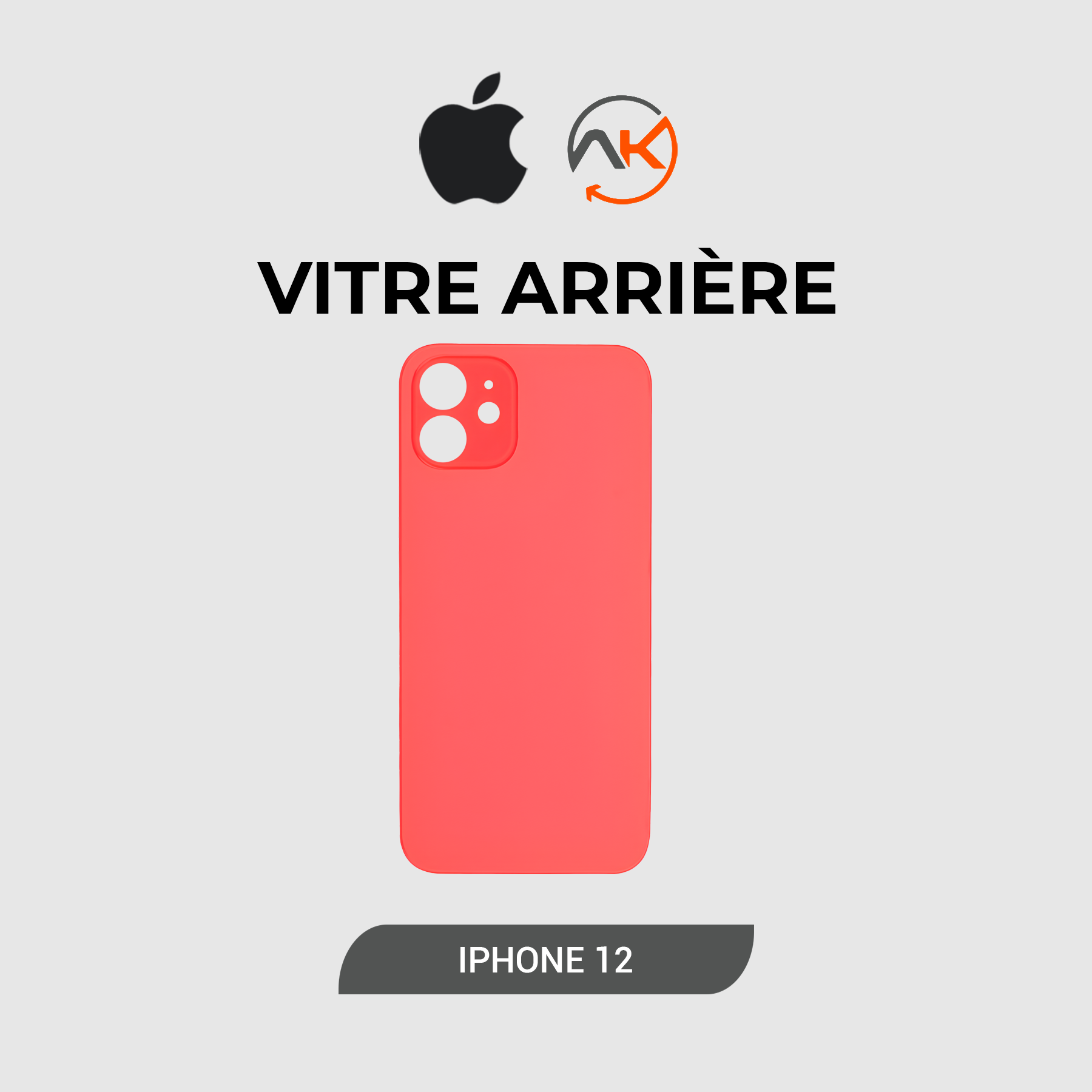 Back Glass Iphone 12