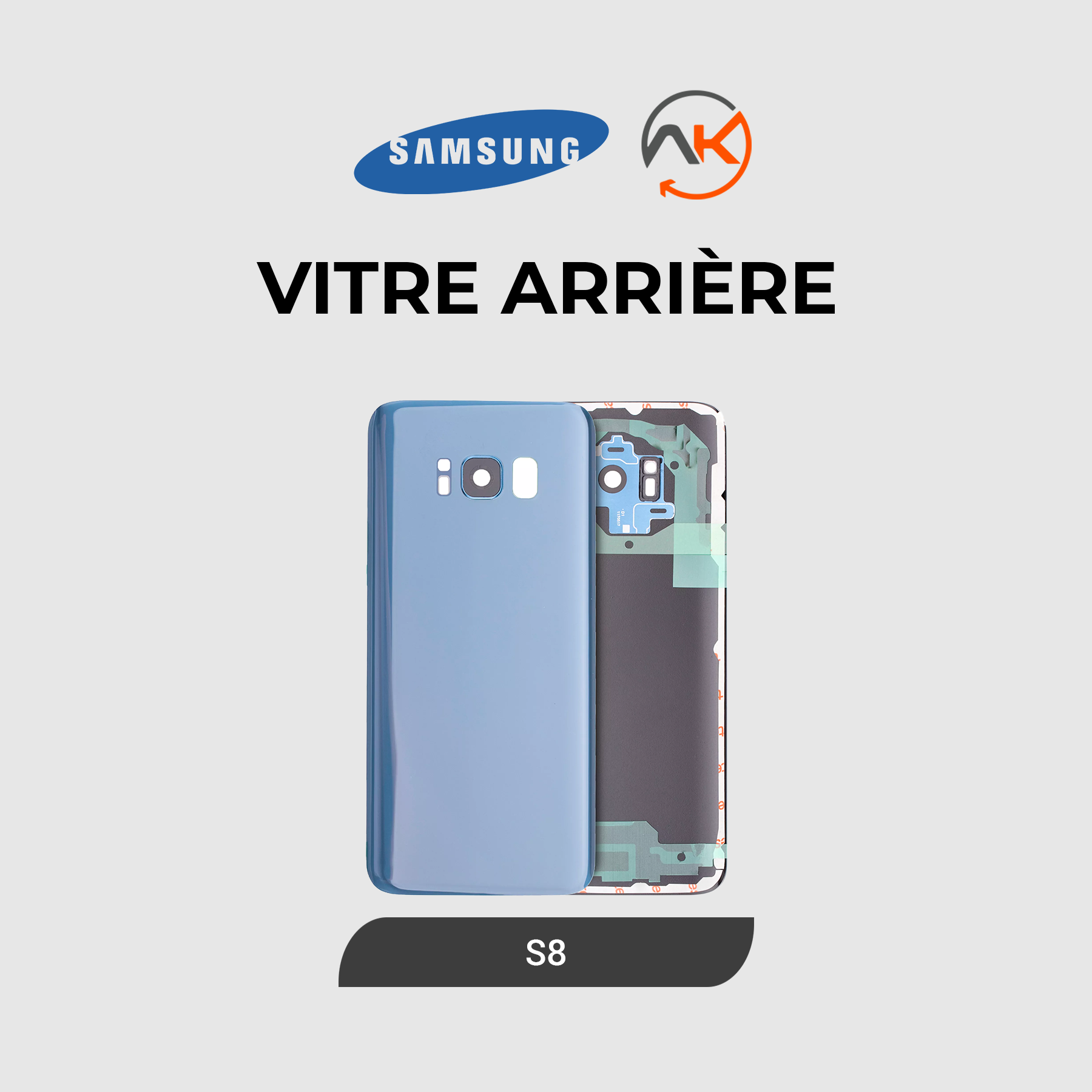 Back Glass Galaxy S8
