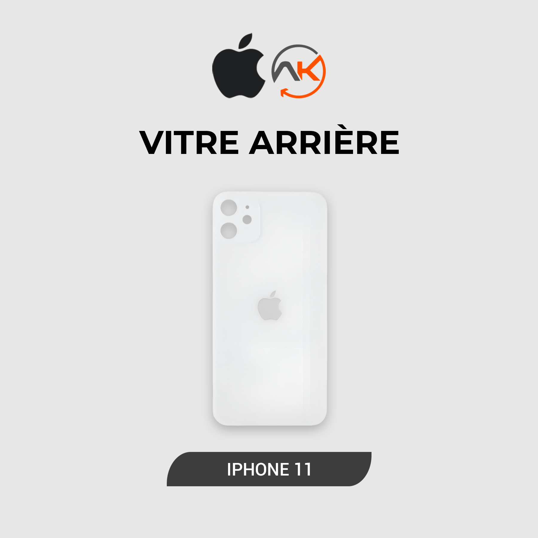 Back Glass Iphone 11