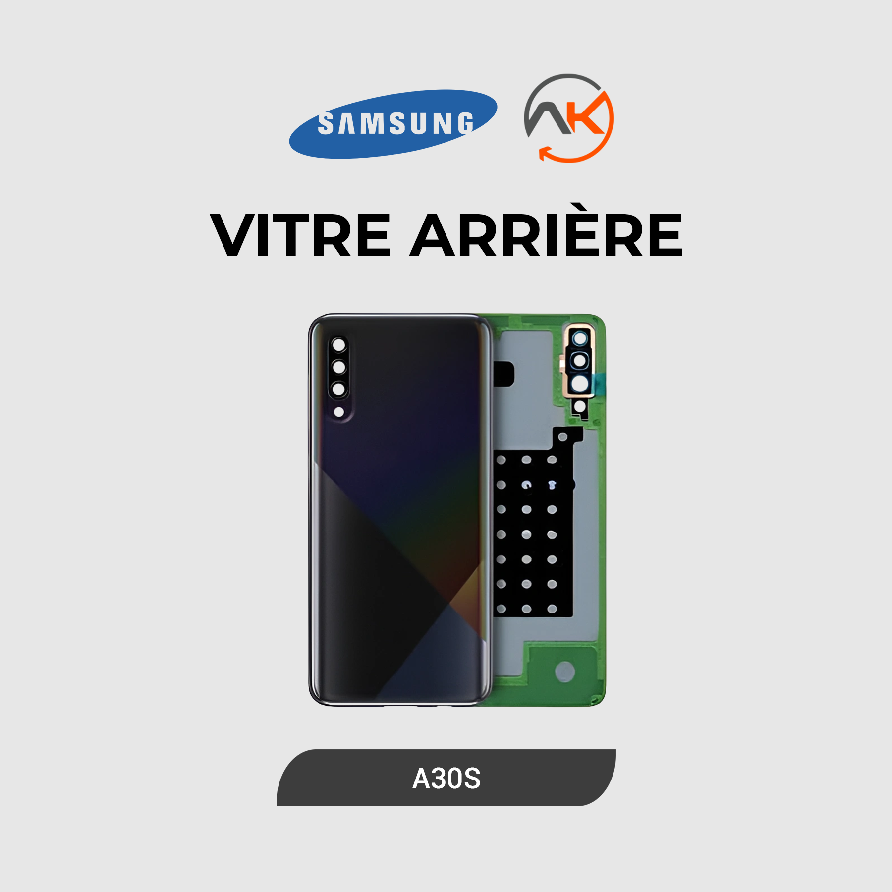 Back Glass Galaxy A30S