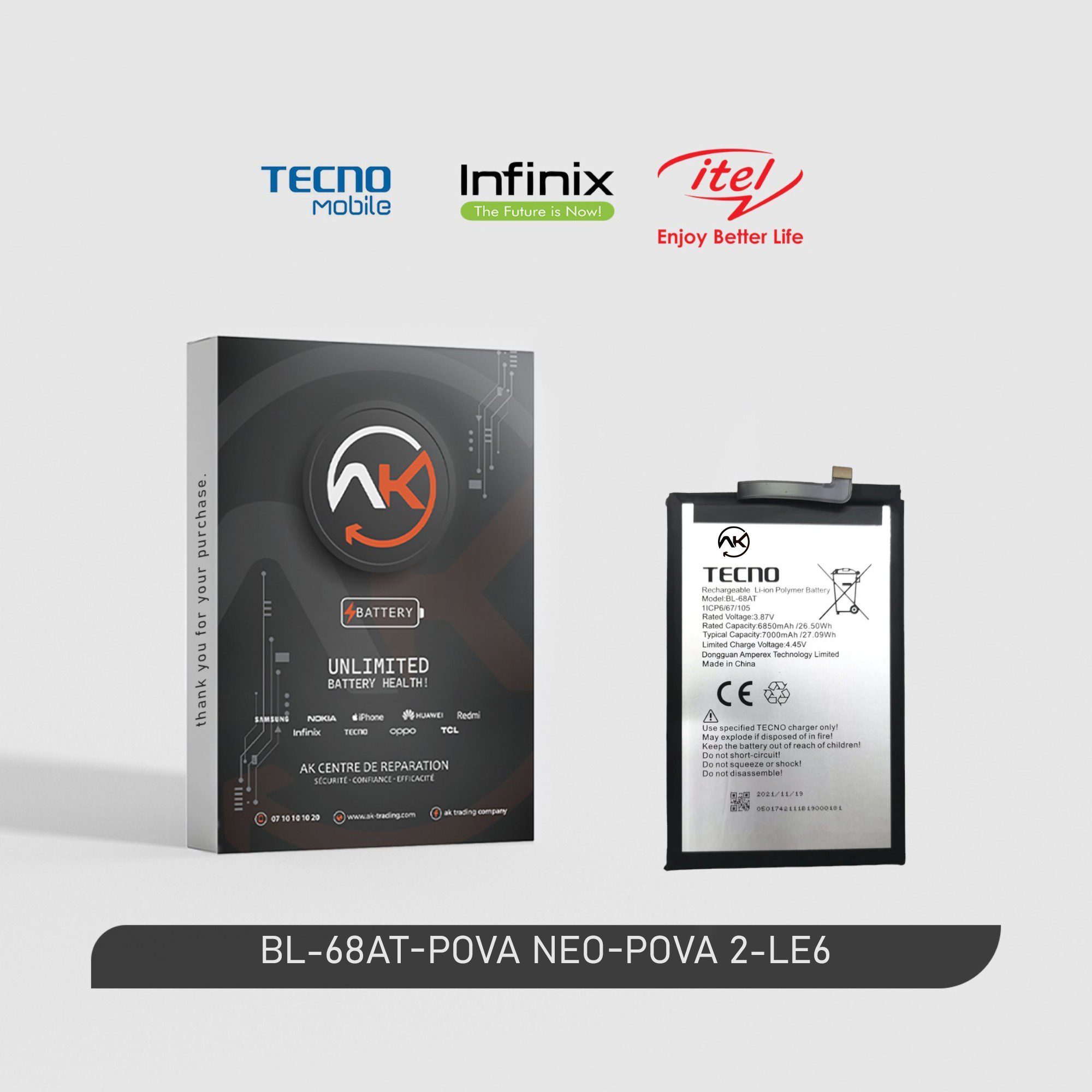 Battery BL-68AT