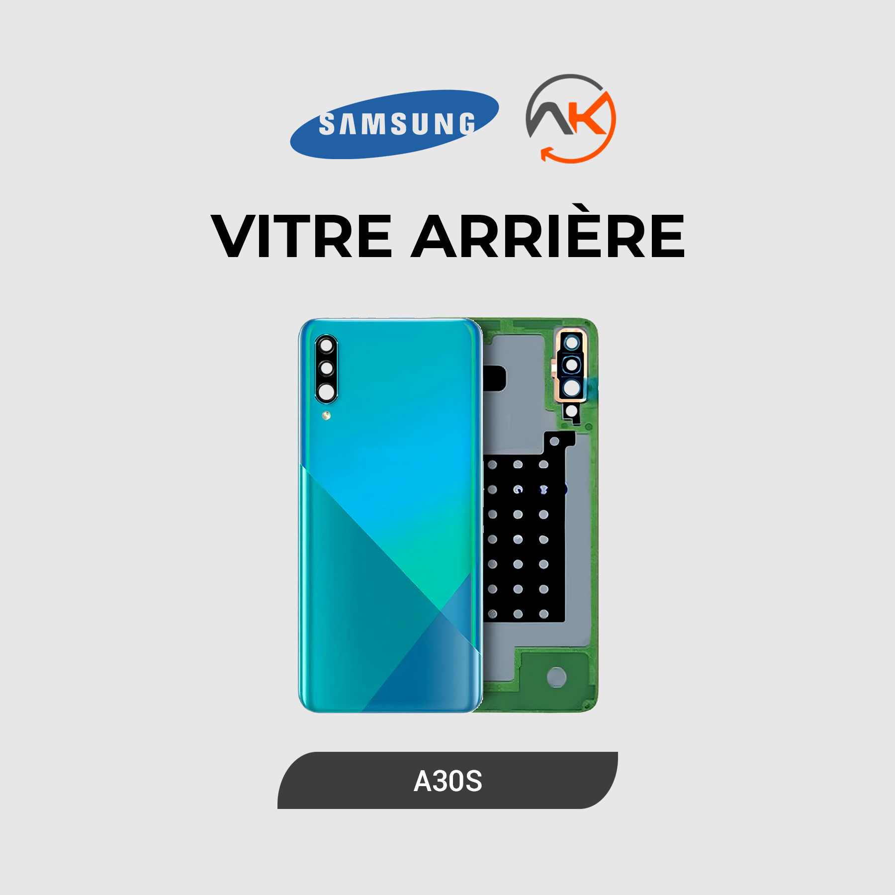 Back Glass Galaxy A30S