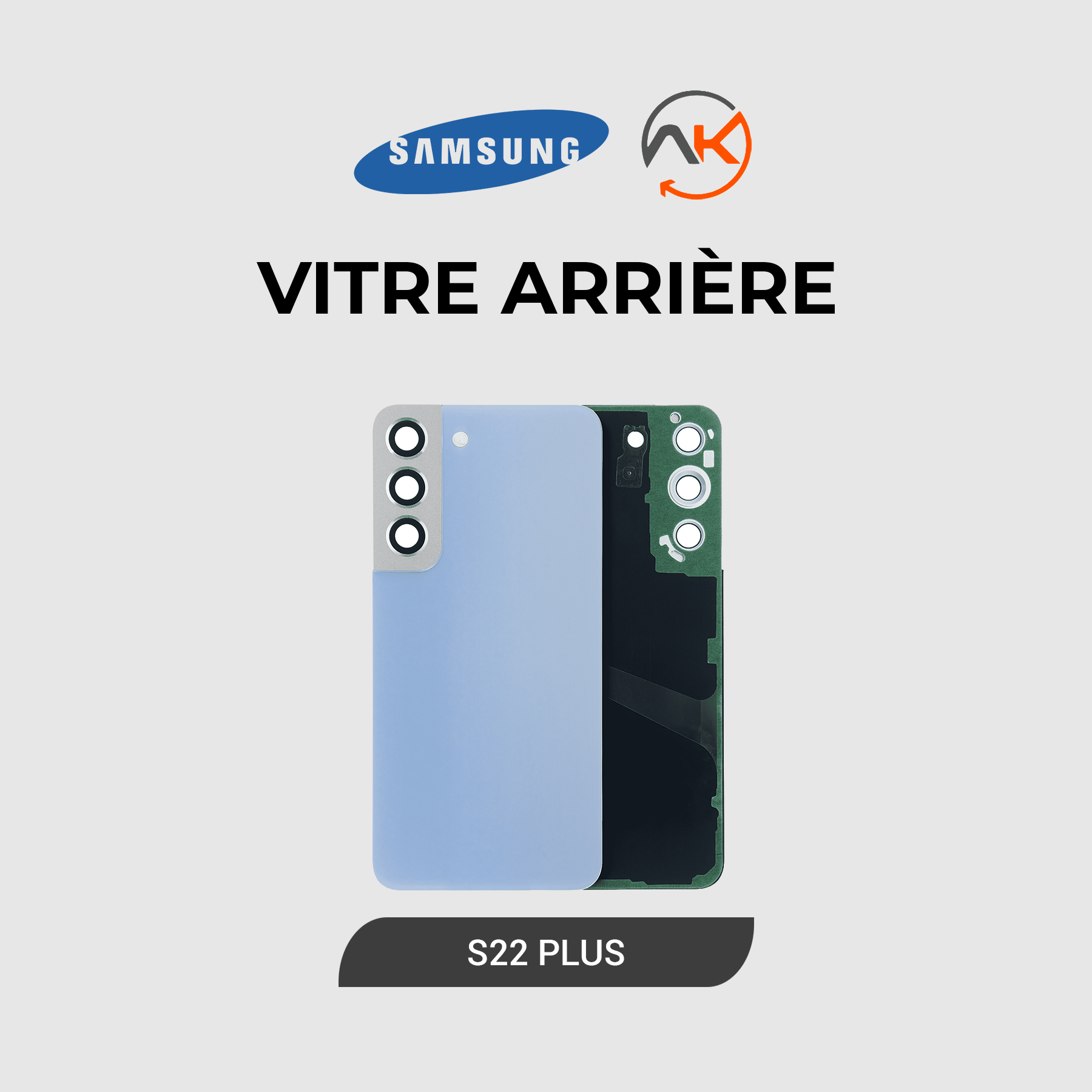 Back Glass Galaxy S22 Plus
