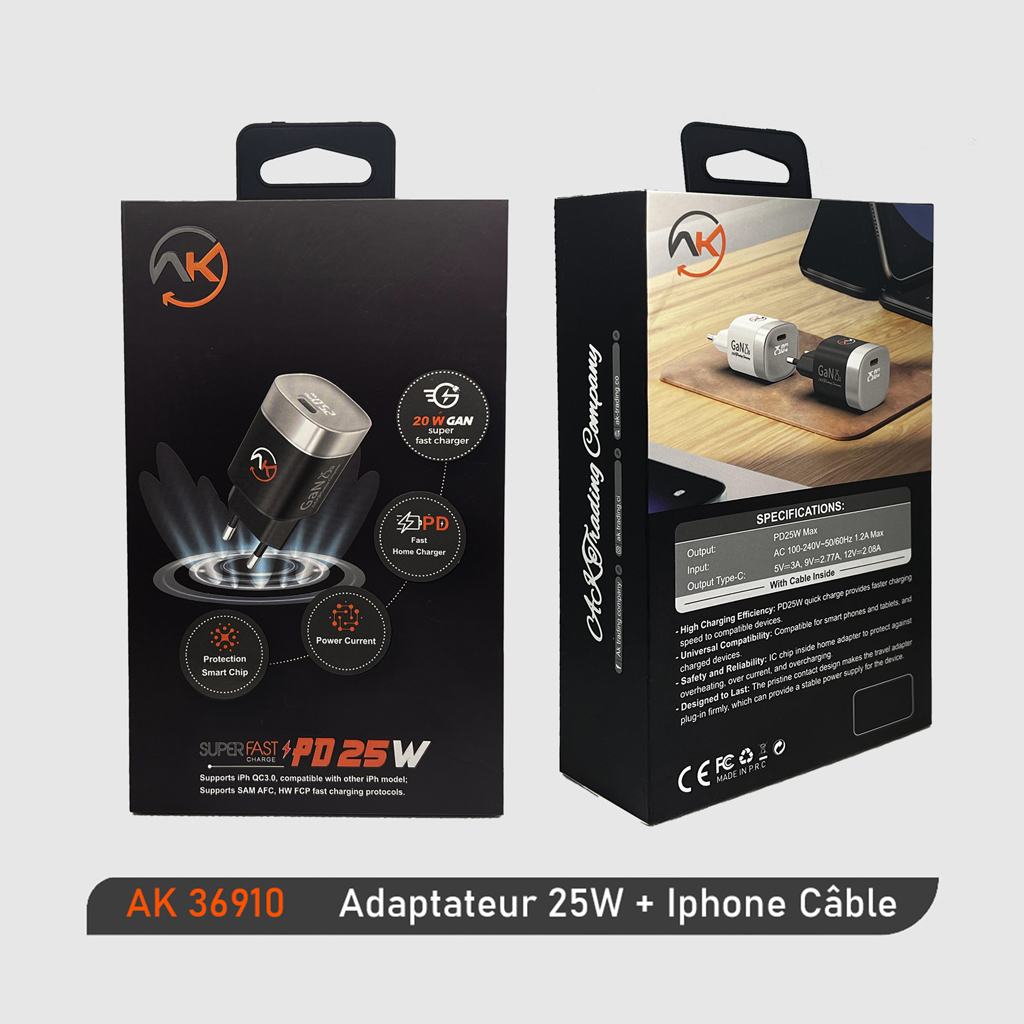 ADAPTER+CABLE 25W PD-IPHONE — photo 2