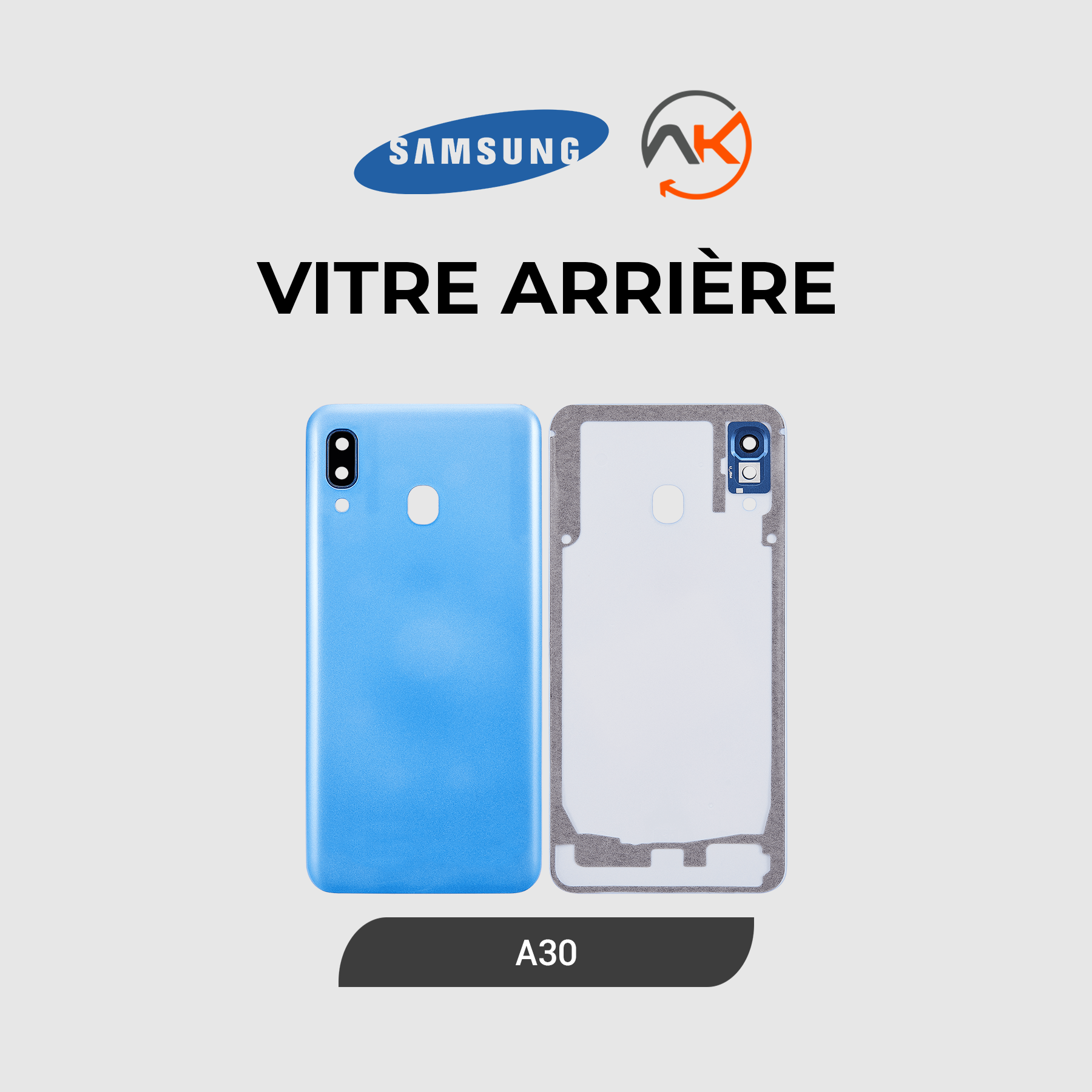 Back Glass Galaxy A30