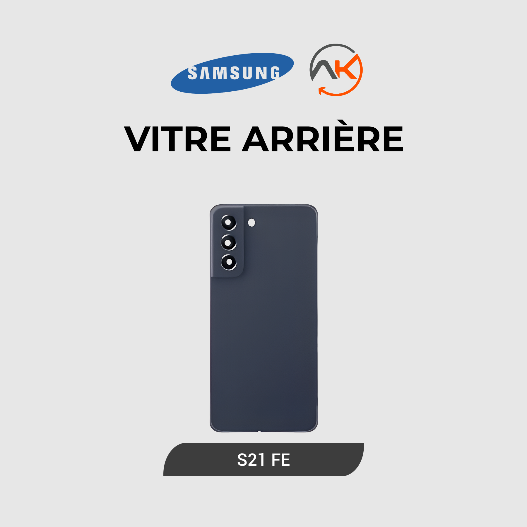 Back Glass Galaxy S21 FE