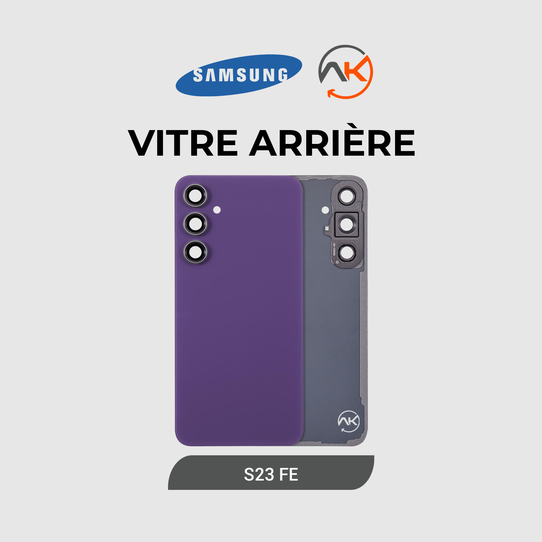 Back Glass Galaxy S23 Fe